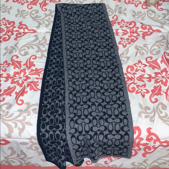 PRICE DROP! NWOT Coach Cashmere Scarf - Picture 5 of 6